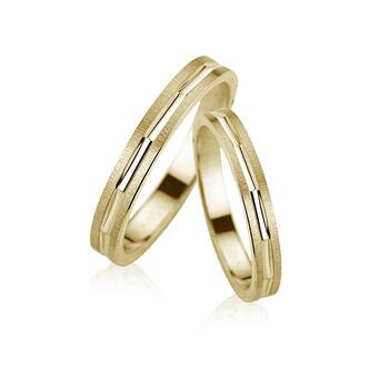Verighete aur 14k Kiss